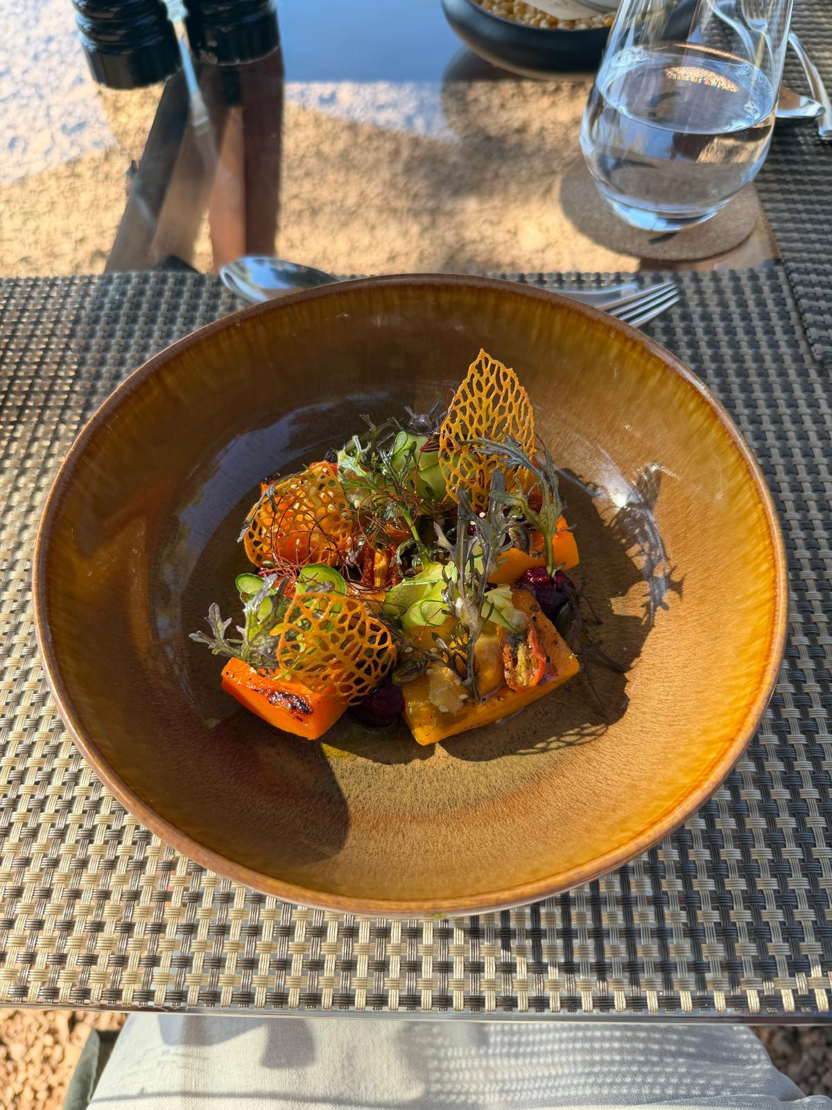 The delicious food