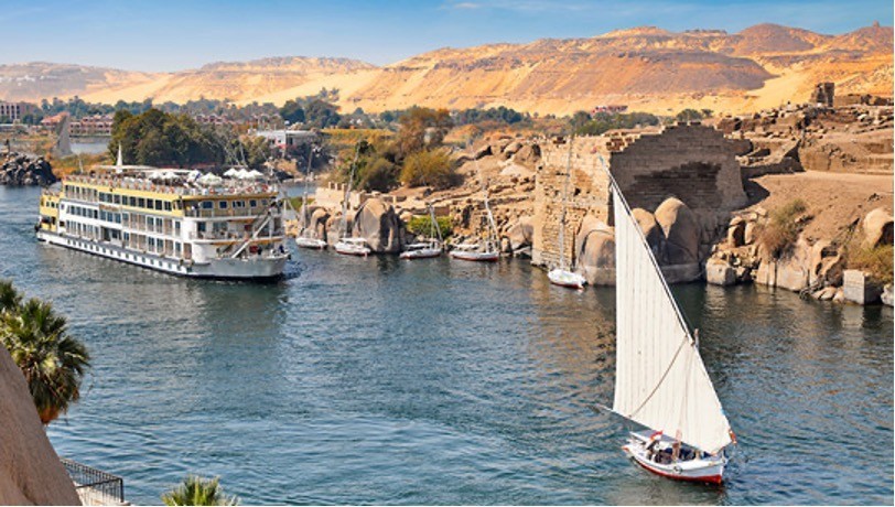 River cruise in Egypt