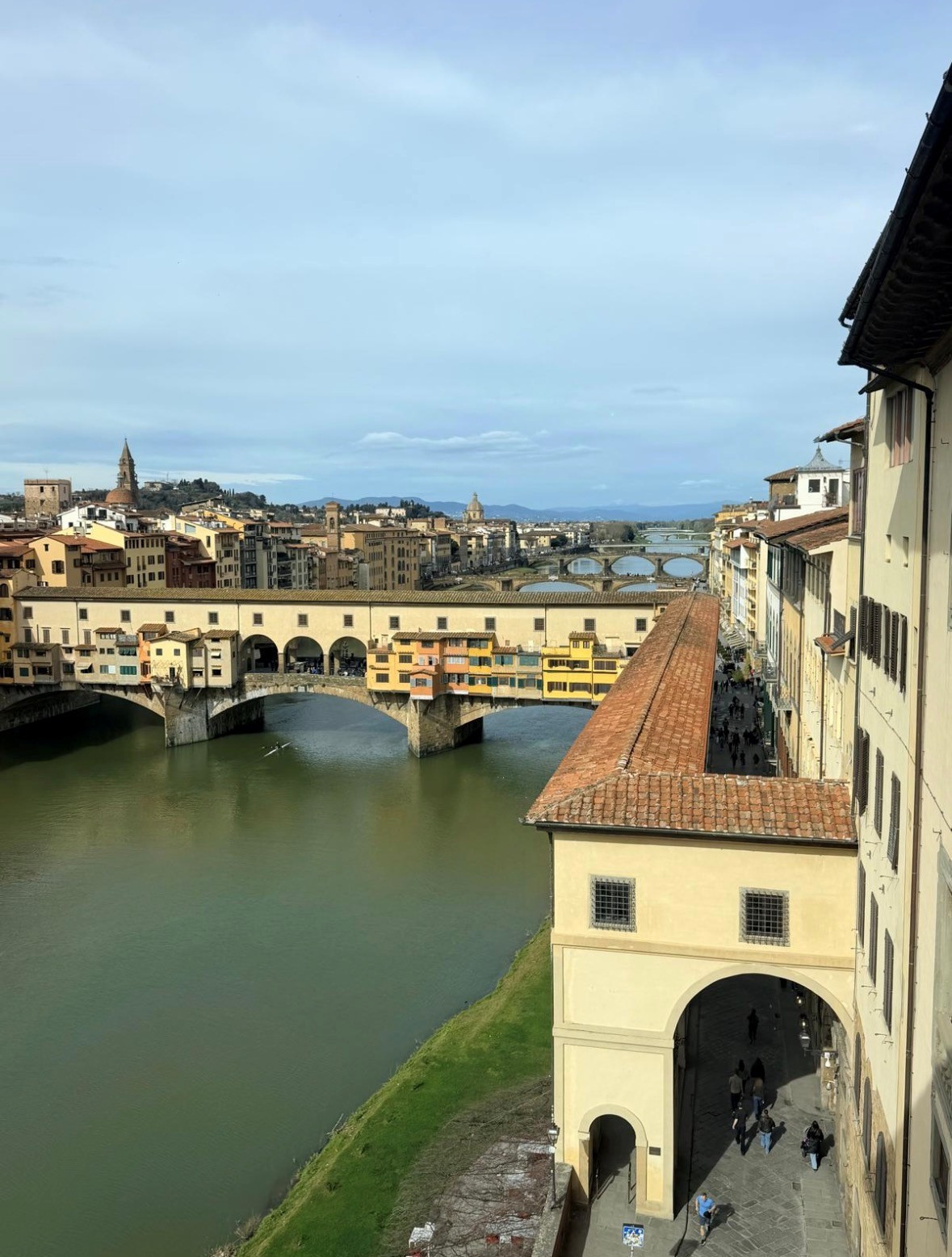 The Ponte Vecchio in Florence