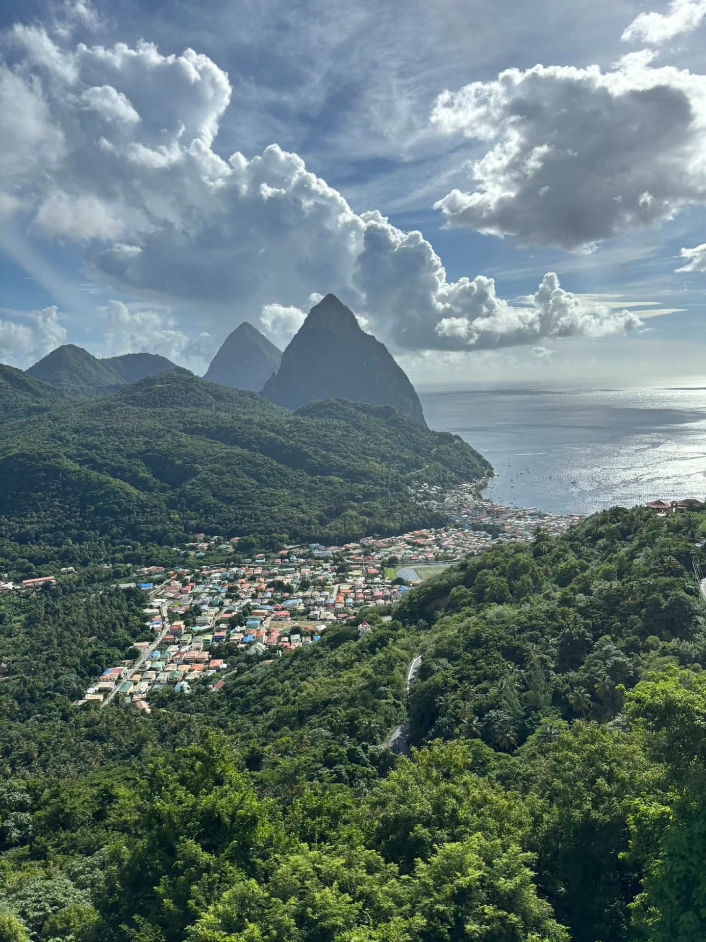A view of one of the islands