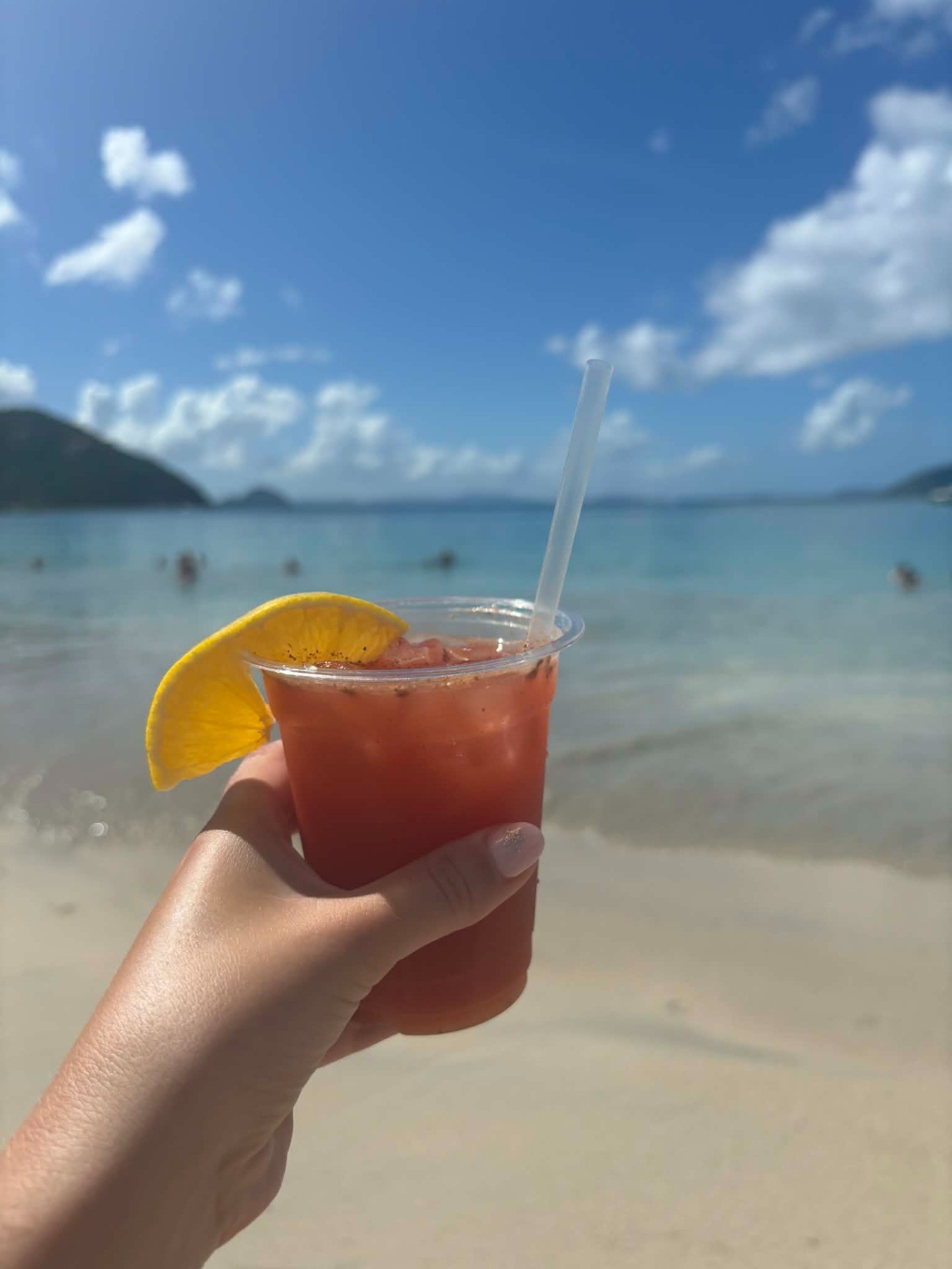 A cocktail on the beach