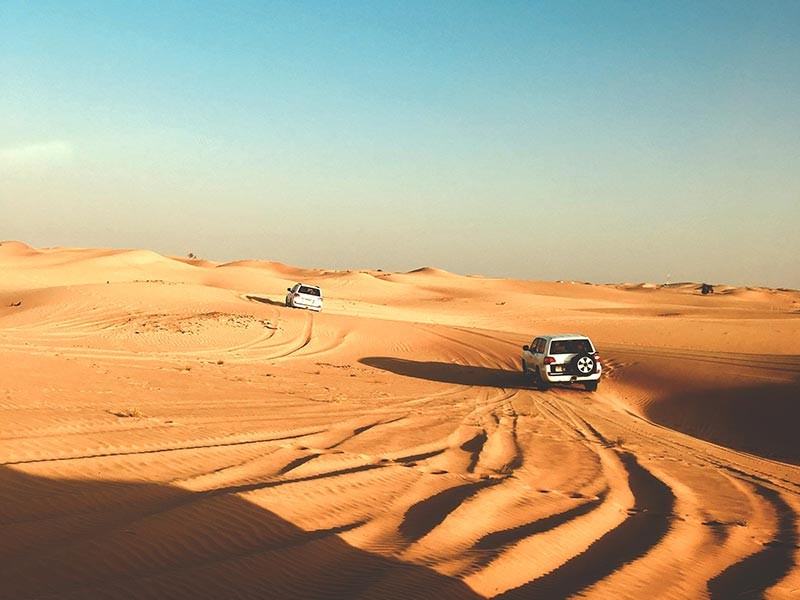 Desert Driving in Abu Dhabi