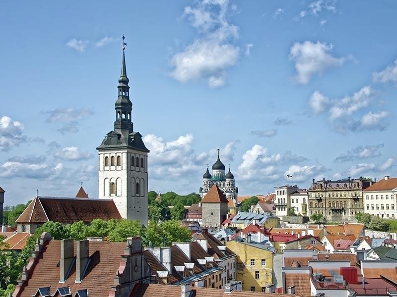 Talinn Skyline, Estonia