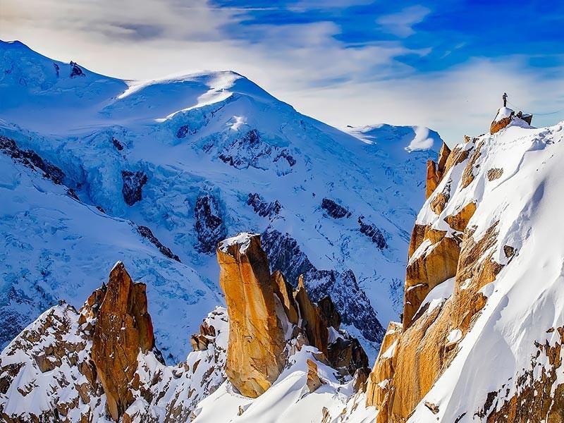 Cosmiques Ridge, Chamonix, France