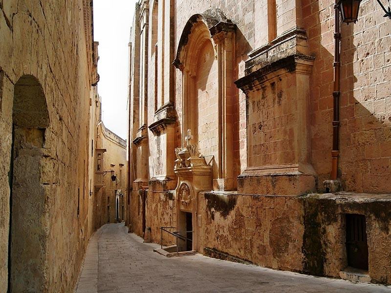 Street in Valetta, Malta