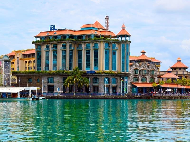 Port in Mauritius