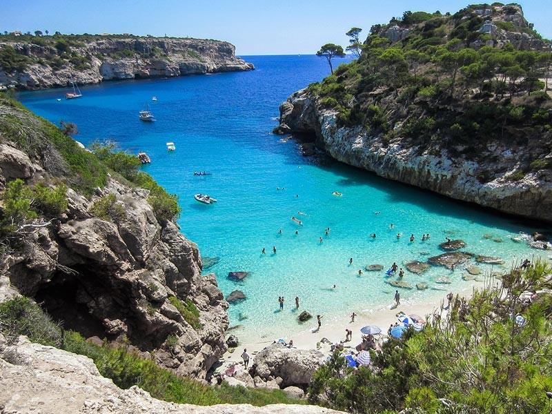 Beach in Mallorca, Spain