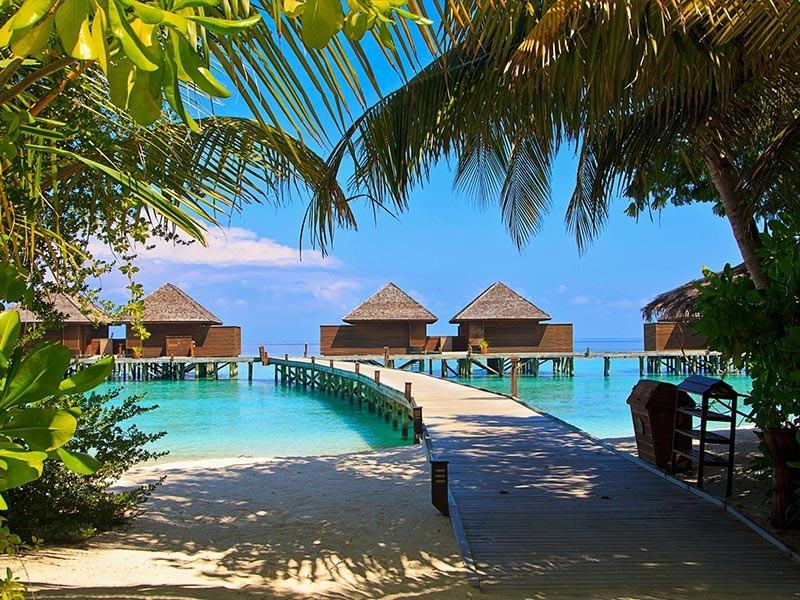 Over-Water Accommodation on Veligandu Island, Maldives
